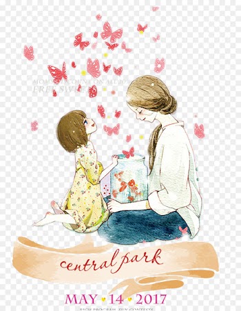 Mother's Day Illustration - Happy Mothers' Day 