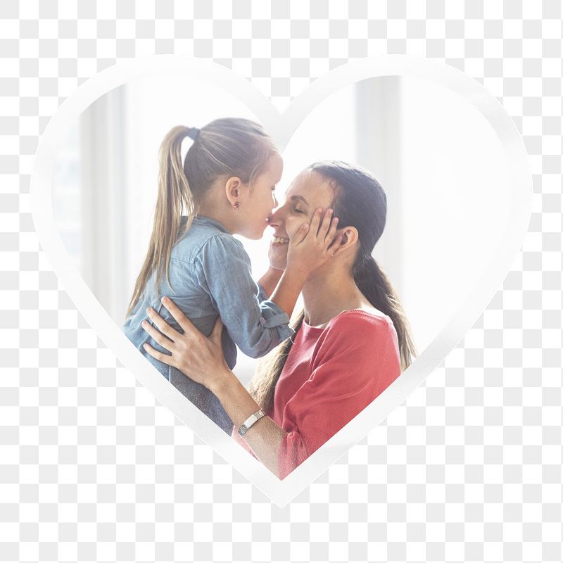 Mother's Day png heart badge | Free PNG - rawpixel