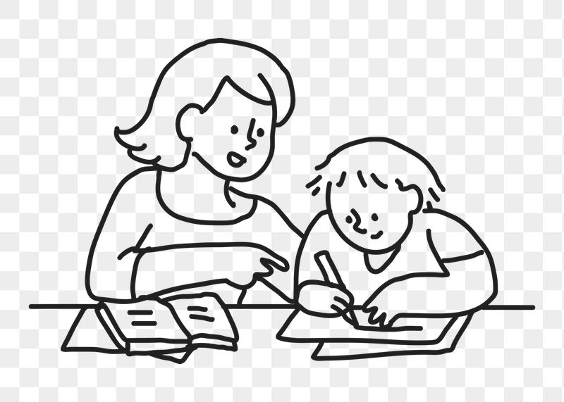 Mother & son png sticker, | Free PNG Illustration - rawpixel