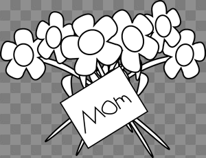 Mothers day black and white happy mother cliparts - Cliparting.com