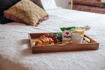 Mothers Day Breakfast On Bed