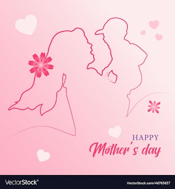 mothers day flat with kid