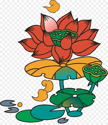 Motif Adobe Illustrator - Festival lotus material 