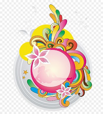 Motif Adobe Illustrator - Fresh floral background 
