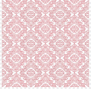 Motif - China Wind pattern vector red background 