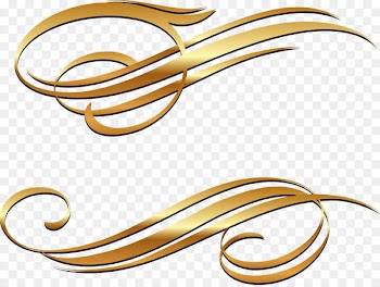 Motif Gold Clip art - Golden European pattern 