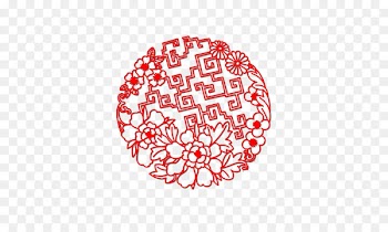 Motif Image Circle Vector graphics Illustration - auspicious ornament 