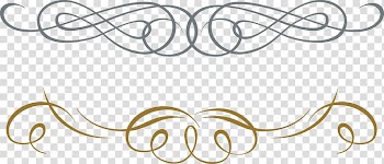 Motif Pattern, European pattern design, brown spiral frame transparent background PNG clipart