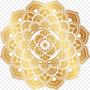 Motif Pattern - Vector Gold retro pattern 