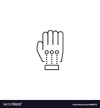motion controller creative icon from augmented