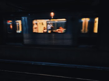 Motion Photography of Train
