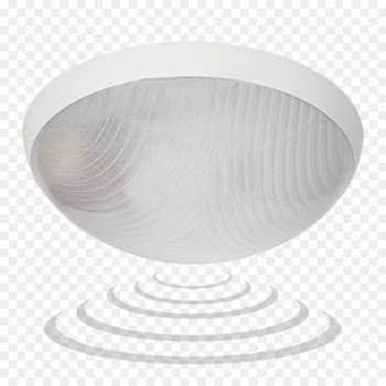 Motion Sensors, Light Fixture, Lightemitting Diode, White, Dishware PNG