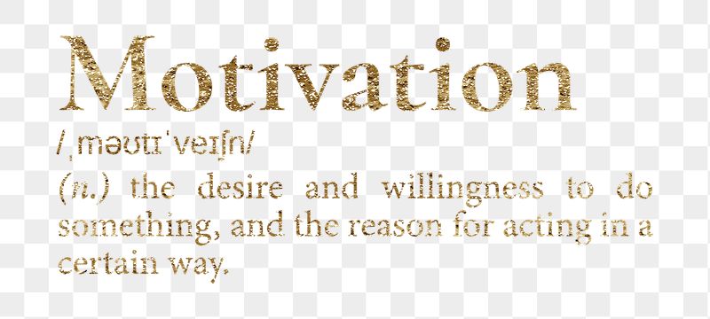 Motivation png dictionary word sticker, | Free PNG - rawpixel