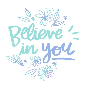 Motivational background with lettering Free Vector