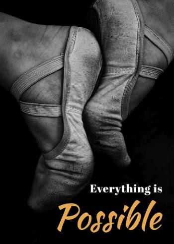 Motivational ballerina poster template, everything | Free PSD Template - rawpixel