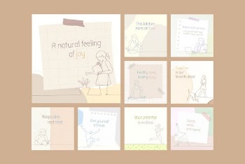 Motivational lifestyle quote templates, cute | Free Vector - rawpixel