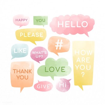 Motivational speech bubble messages | Free stock vector - 593676