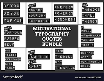 motivational typography quotes bundle vol 15