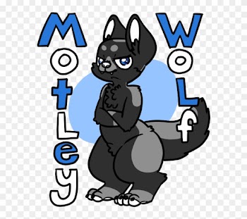Motley Wolf Badge By Kawaii Fur Costumes - Fursuit