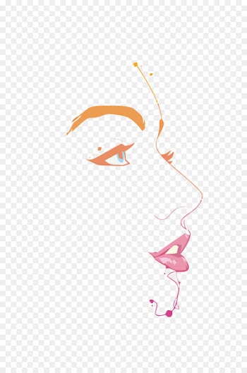 Moto E Drawing Wallpaper - The face of a vector woman 