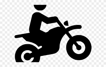 Motocross Clipart Svg - Silhouette Moto - Png Download (#403585 ...