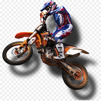 Motocross Cupcake Fathers Day Wedding cake topper - Motocross PNG Transparent Image 