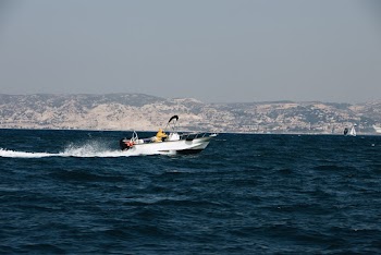 Motor Boat In Body Of Water