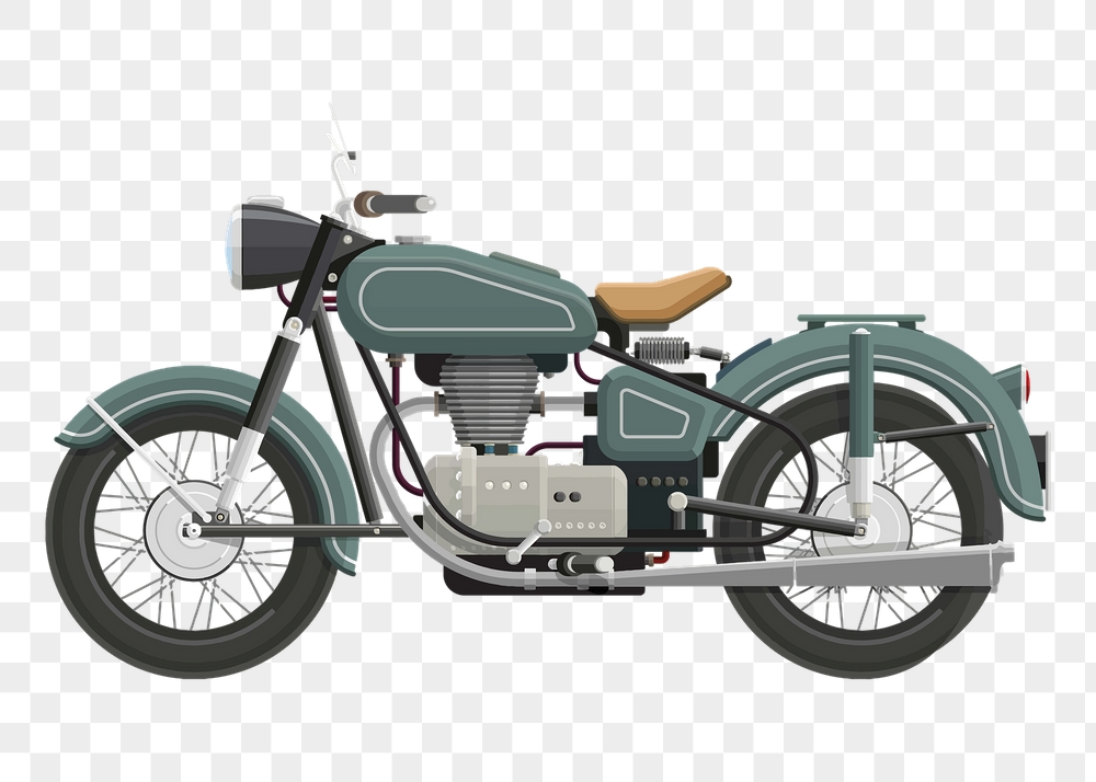 Motorbike png sticker, vehicle illustration, | Free PNG - rawpixel