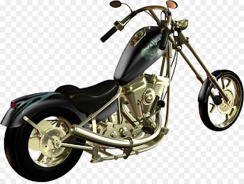 Motorcycle accessories Chopper Clip art - Retro Cool Motorcycle 