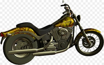 Motorcycle accessories Cruiser Bicycle - Retro Cool Motorcycle 