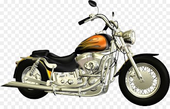 Motorcycle Car Cruiser - Retro Cool Motorcycle 