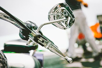 Motorcycle Chrome Side Mirror