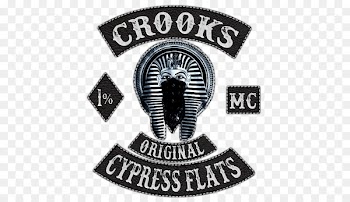 Motorcycle club Embroidered patch Rocker Emblem - Biker patch 