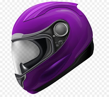 Motorcycle helmet Bicycle helmet Scooter Purple Ski helmet - Purple Helmet 