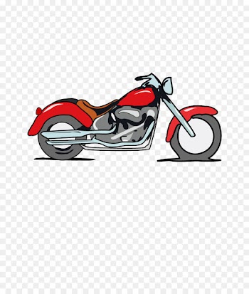 Motorcycle helmet Harley-Davidson Chopper Clip art - Hand-painted motorcycle 