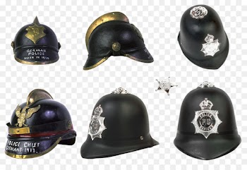 Motorcycle helmet Police officer - German police helmets physical map 