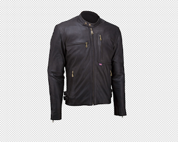 Motorcycle Leather Jacket PNG Picture