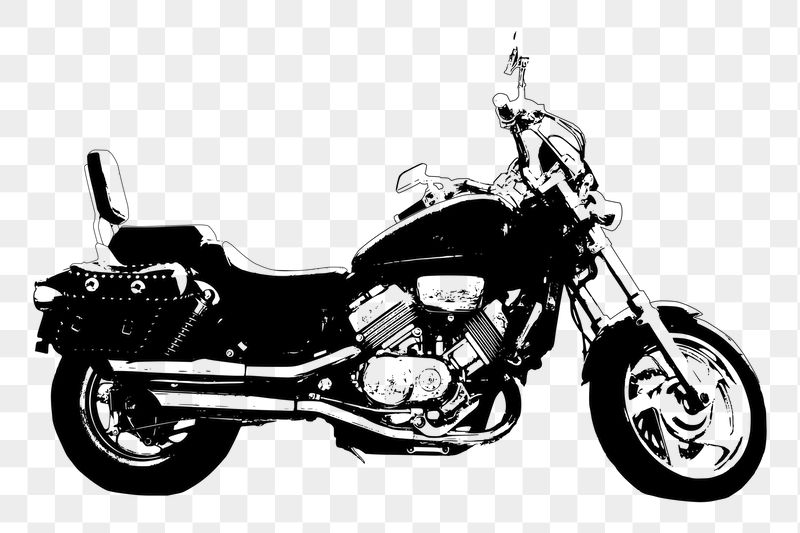 Motorcycle png sticker, transparent background. | Free PNG - rawpixel