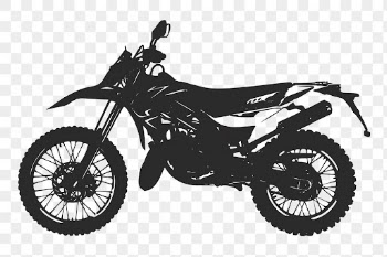Motorcycle png vehicle silhouette sticker, | Free PNG - rawpixel