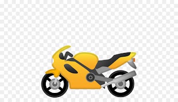 Motorcycle Scooter Car Emoji Motor vehicle - cool moto 