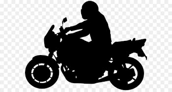 Motorcycle Silhouette Clip art - Biker Silhouette PNG Clip Art Image 