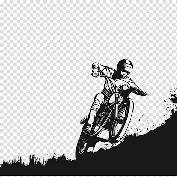 Motorcyclist illustration, People riding a motorcycle transparent background PNG clipart