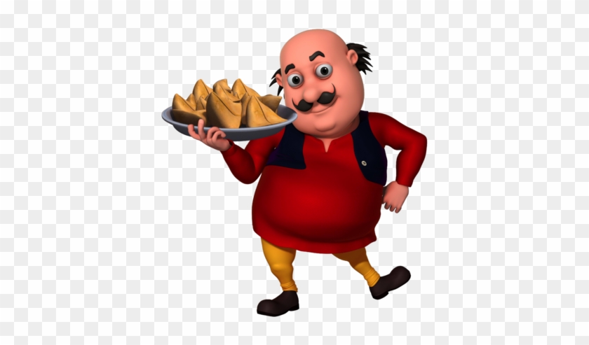 Motu R Cartoon Images, Cartoon Kids, Samosas - Motu Patlu With Samosa