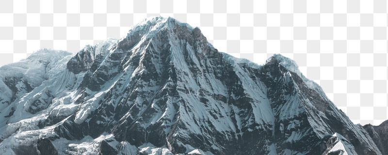 Mount Annapurna png border, beautiful | Free PNG - rawpixel