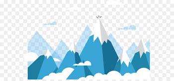 Mount Everest Euclidean vector Mountain - Rolling snow mountain vector 