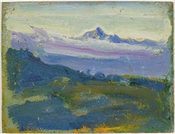 Mount Kenya (1909)  oil | Free Photo - rawpixel