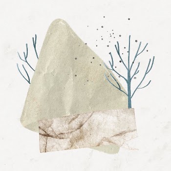 Mountain abstract shape, aesthetic paper | Free Photo Illustration - rawpixel