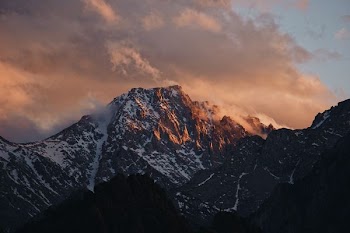 mountain aerial photography