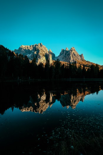 Mountain and Lake