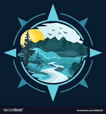 mountain and lake scenery